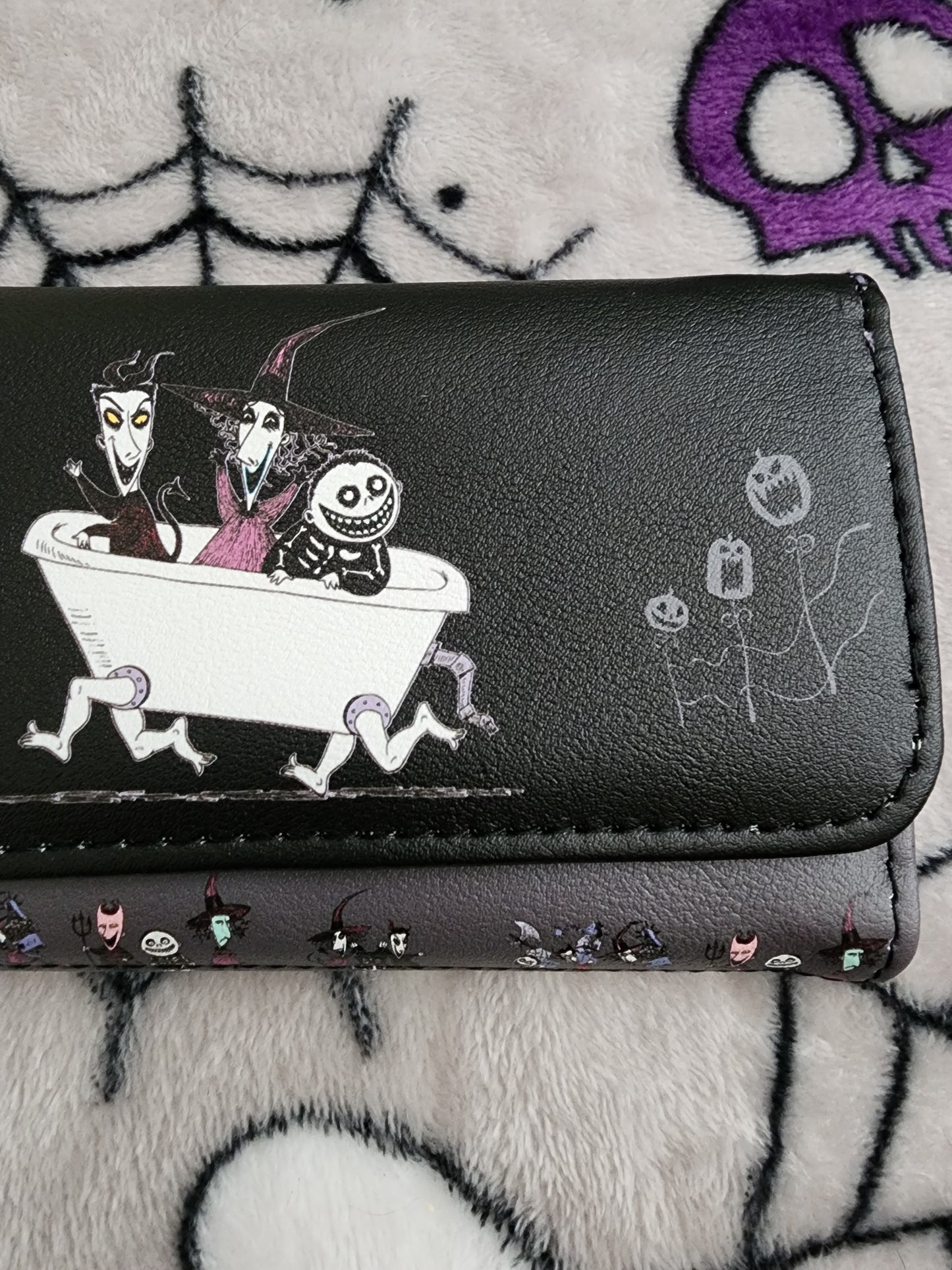 Disney Nightmare Before Christmas Lock, Shock and Barrel Wallet
