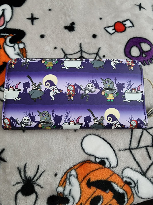 Loungefly Disney Nightmare Before Christmas Halloween Town Wallet