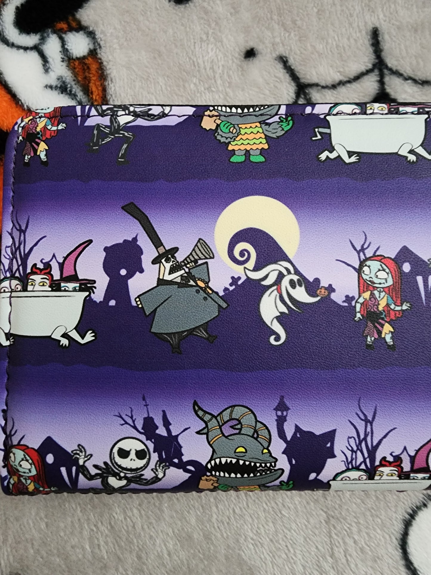 Loungefly Disney Nightmare Before Christmas Halloween Town Wallet