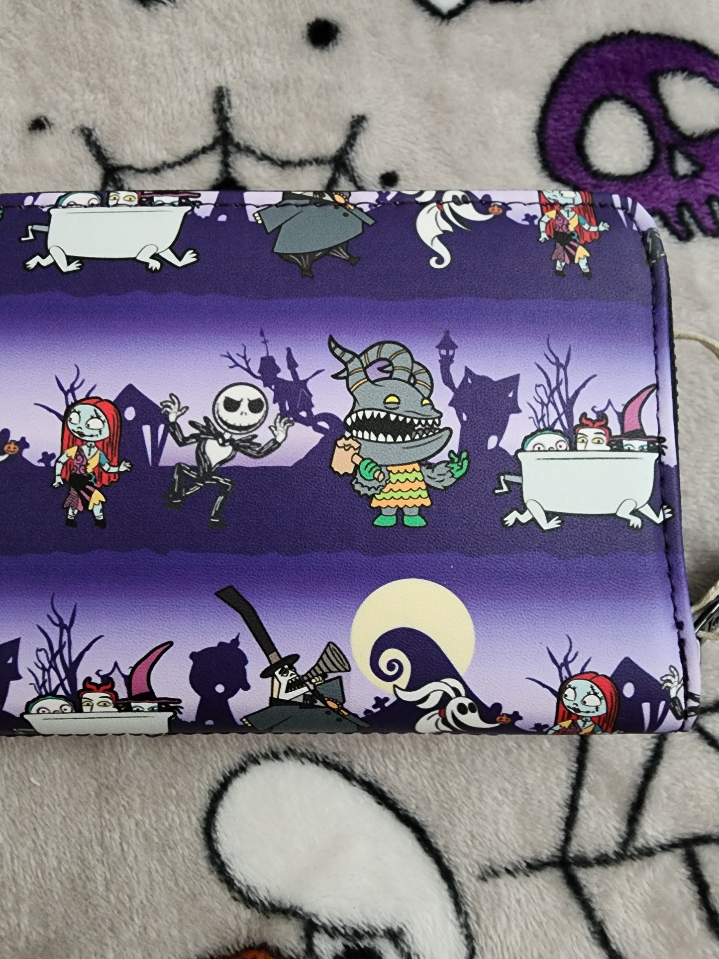 Loungefly Disney Nightmare Before Christmas Halloween Town Wallet