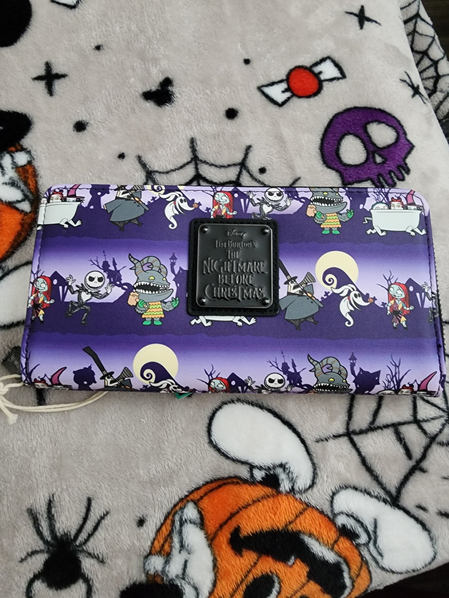 Loungefly Disney Nightmare Before Christmas Halloween Town Wallet