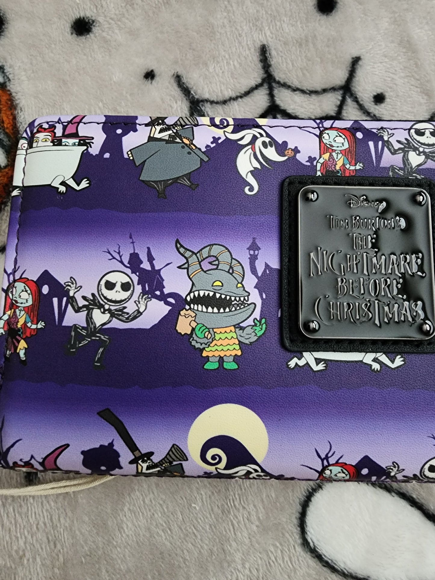 Loungefly Disney Nightmare Before Christmas Halloween Town Wallet