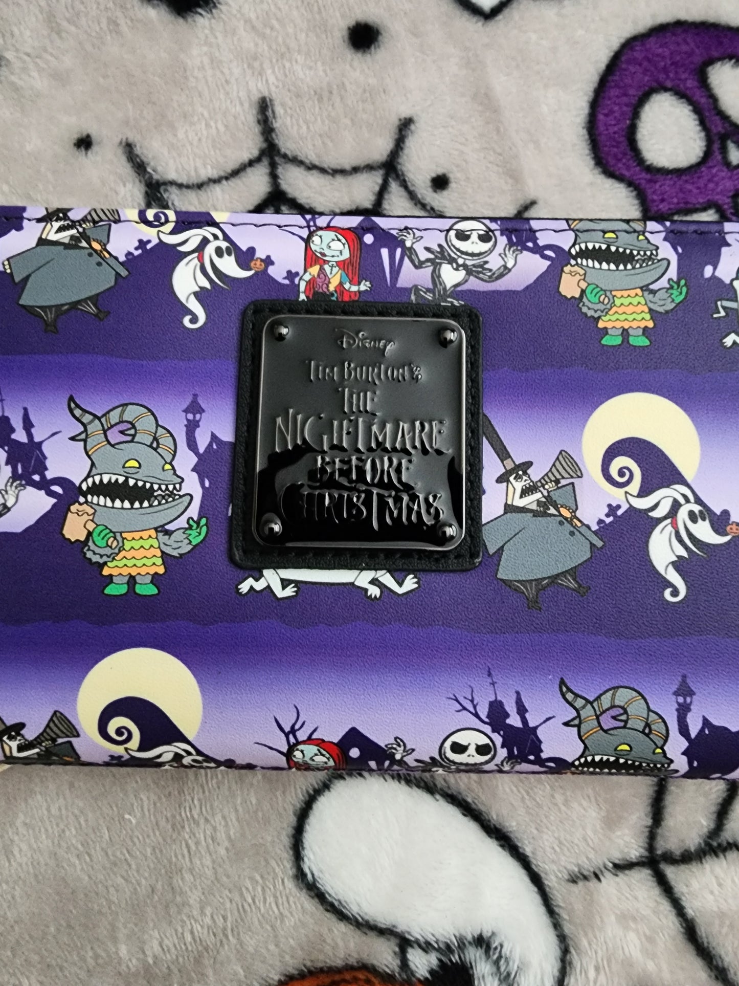 Loungefly Disney Nightmare Before Christmas Halloween Town Wallet