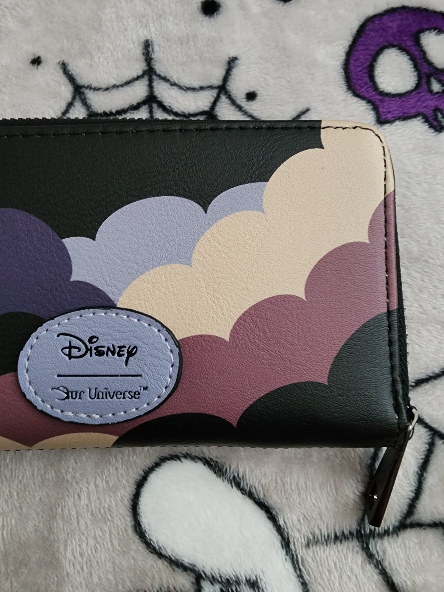 Her Universe Disney Nightmare Before Christmas Jack and Sally Sequined Wallet