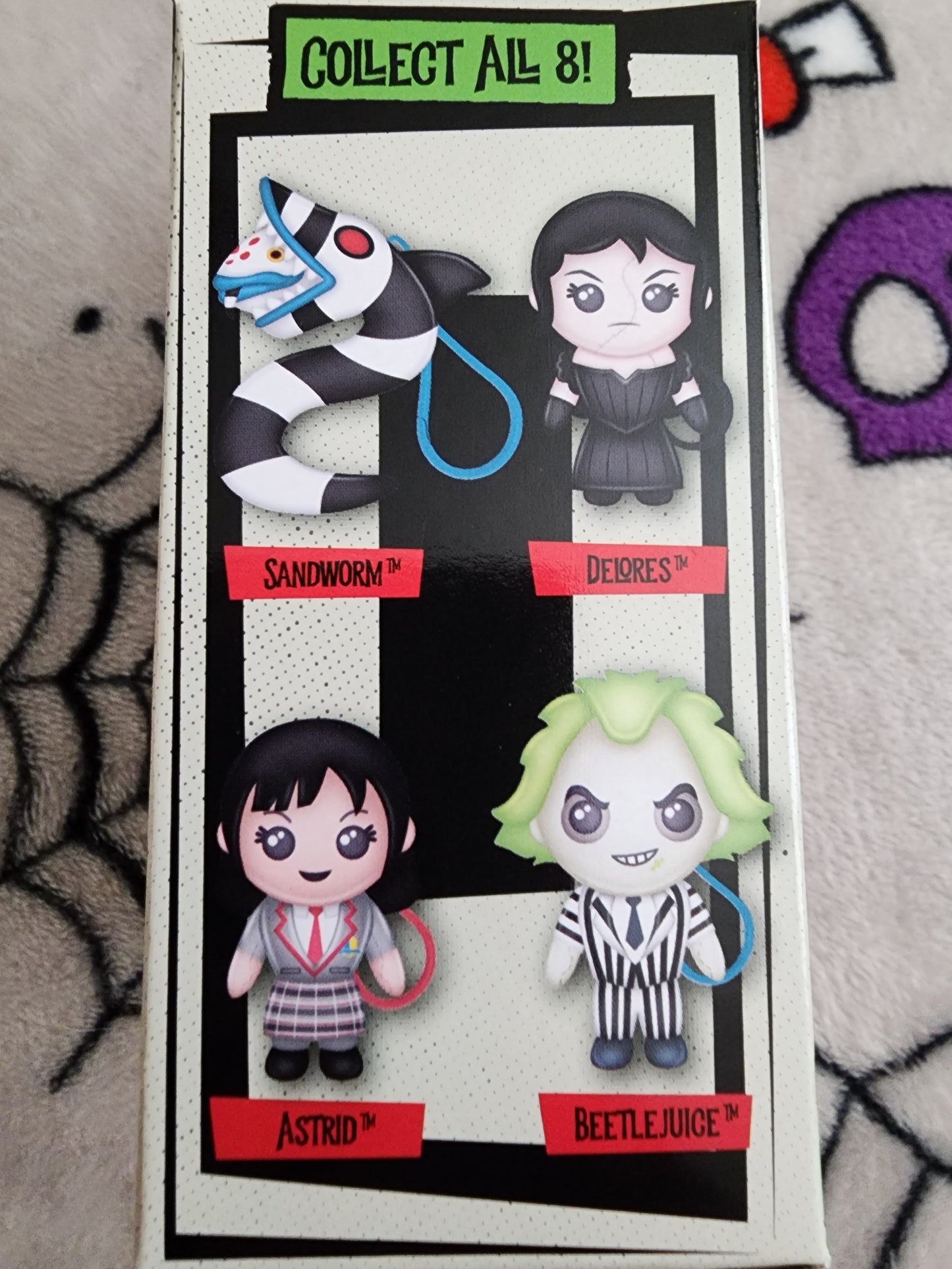 Beetlejuice Beetlejuice Mystery Plush Bag Clips