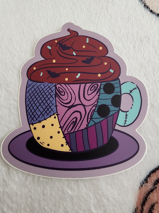 Disney Nightmare Before Christmas Sally Mug Sticker