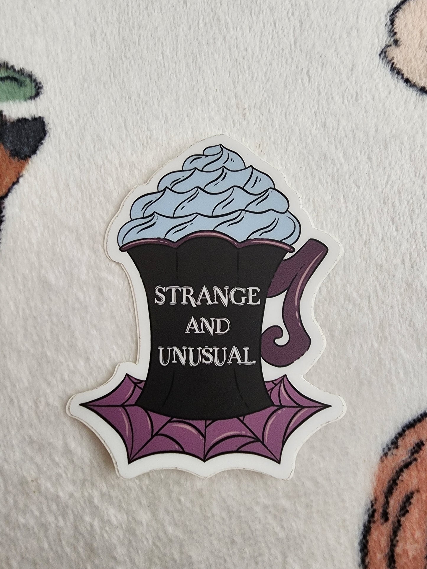 Beetlejuice Lydia Mug Sticker