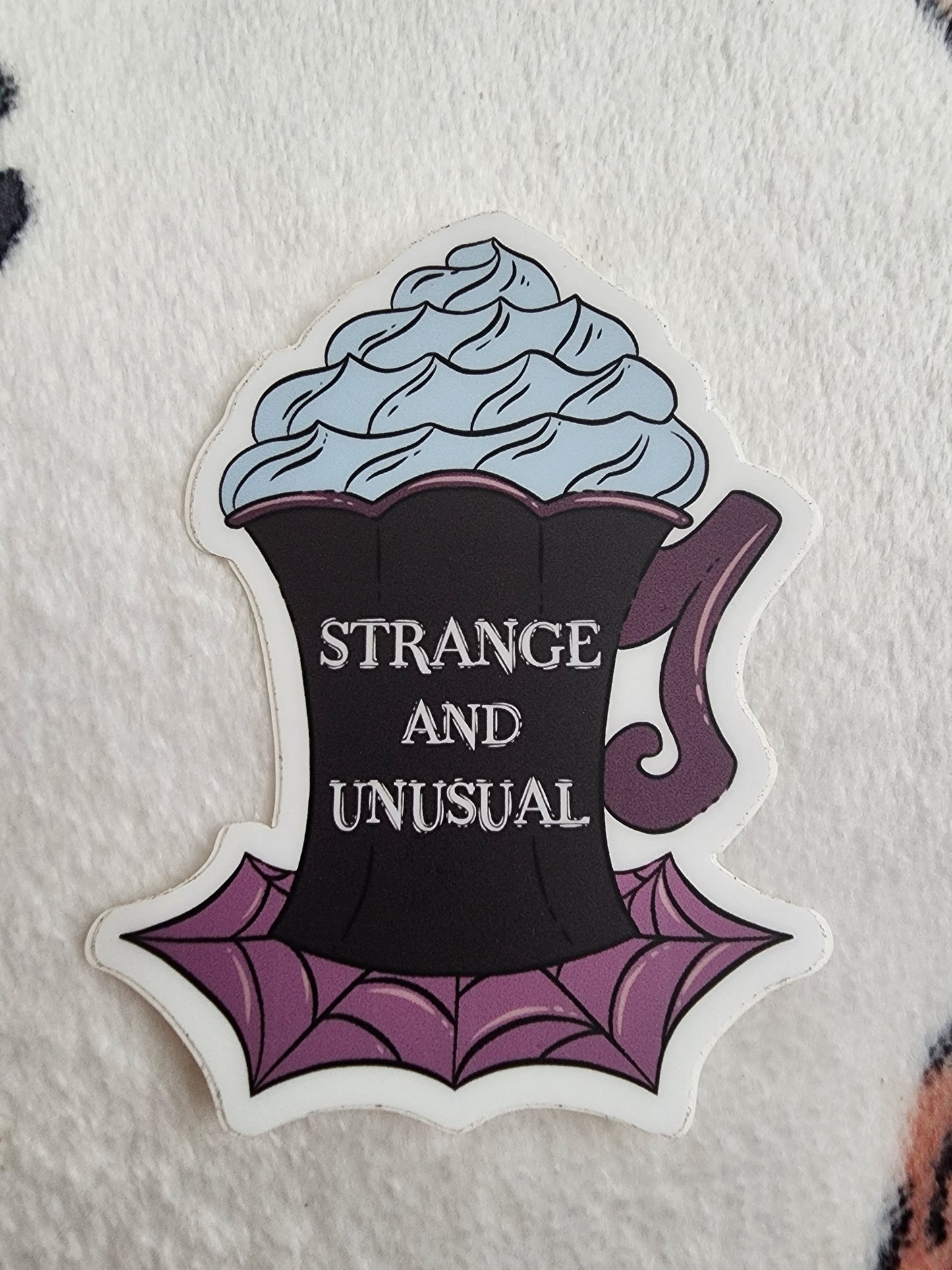 Beetlejuice Lydia Mug Sticker