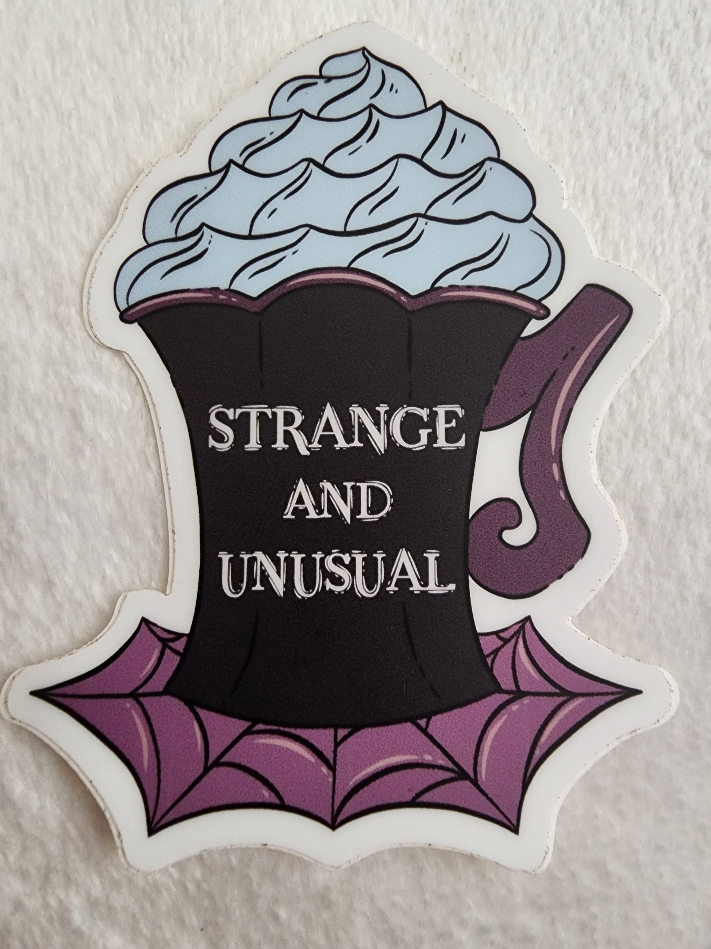 Beetlejuice Lydia Mug Sticker