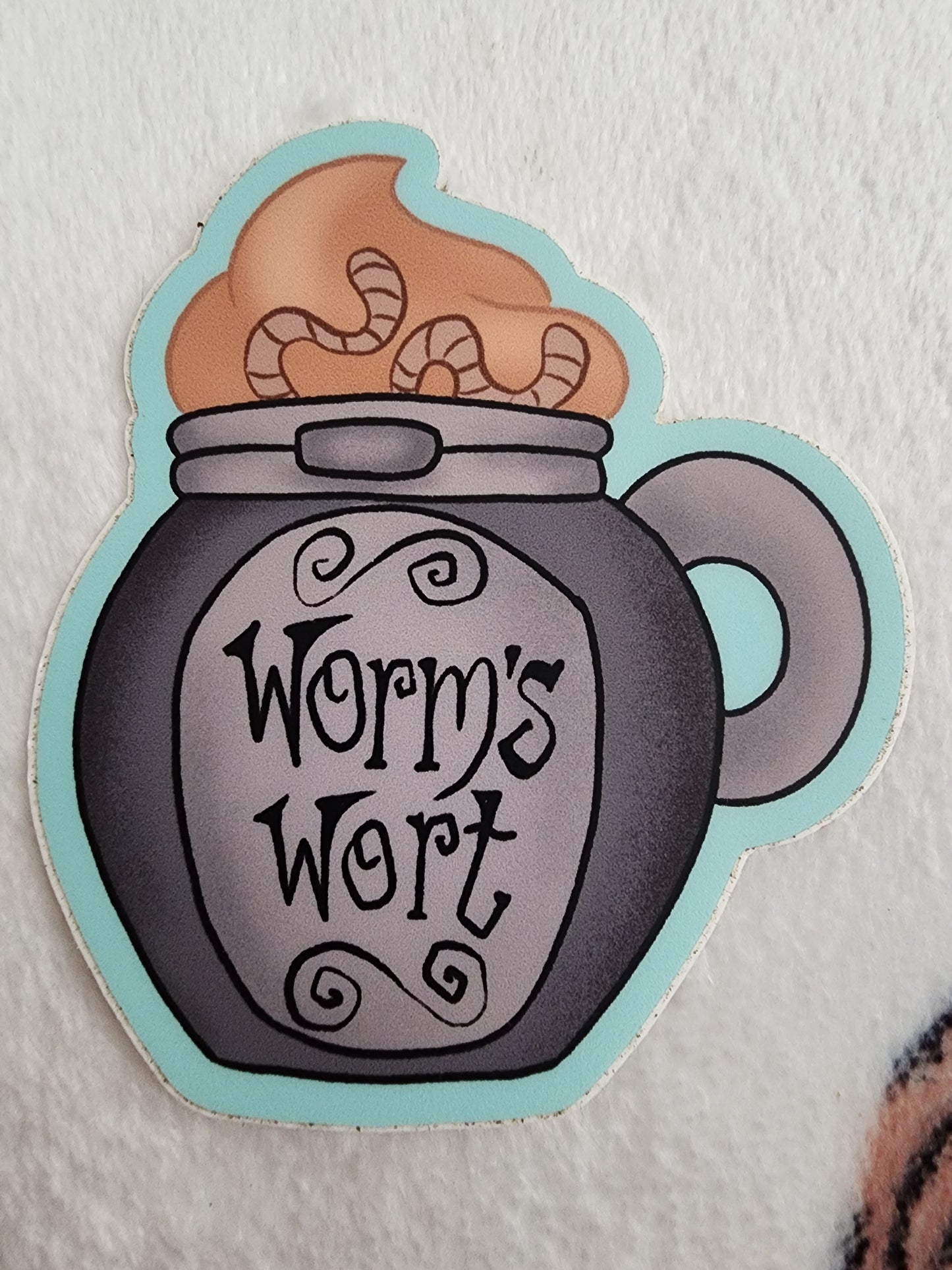 Disney Nightmare Before Christmas Worm's Wart Sticker