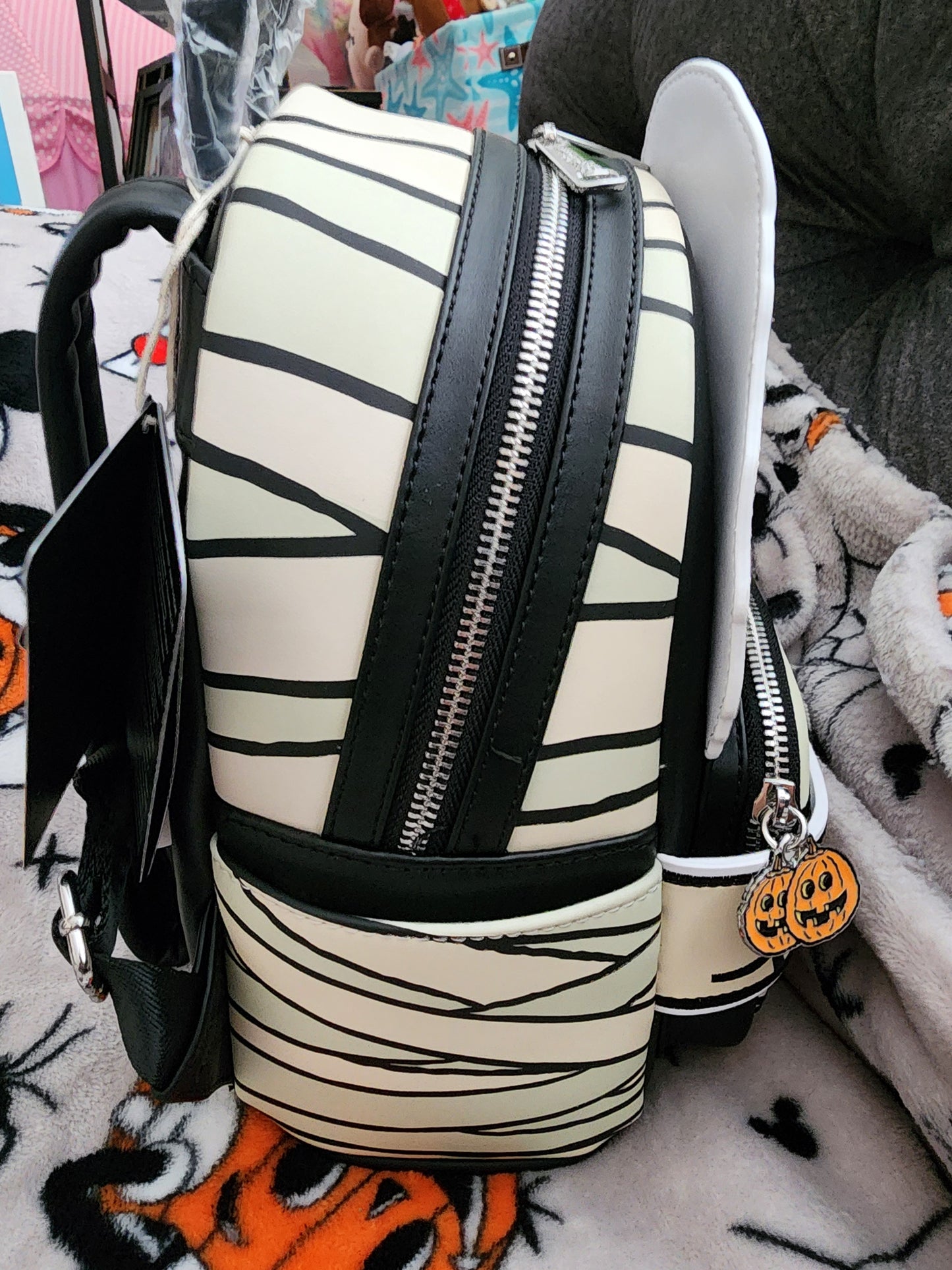 Loungefly Peanuts Snoopy as a Mummy Halloween Backpack