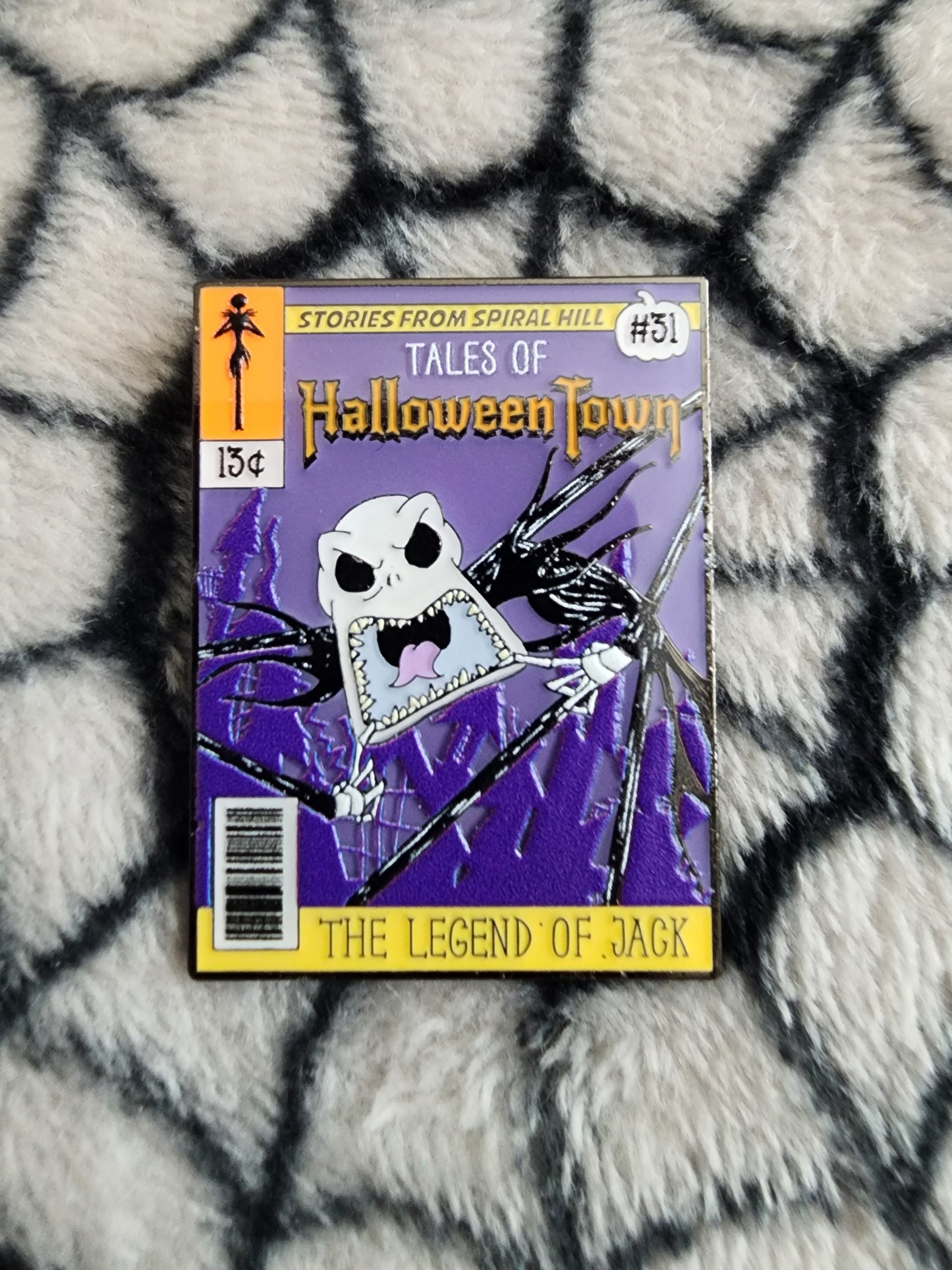Loungefly Disney Nightmare Before Christmas Comic Book Mystery Pins