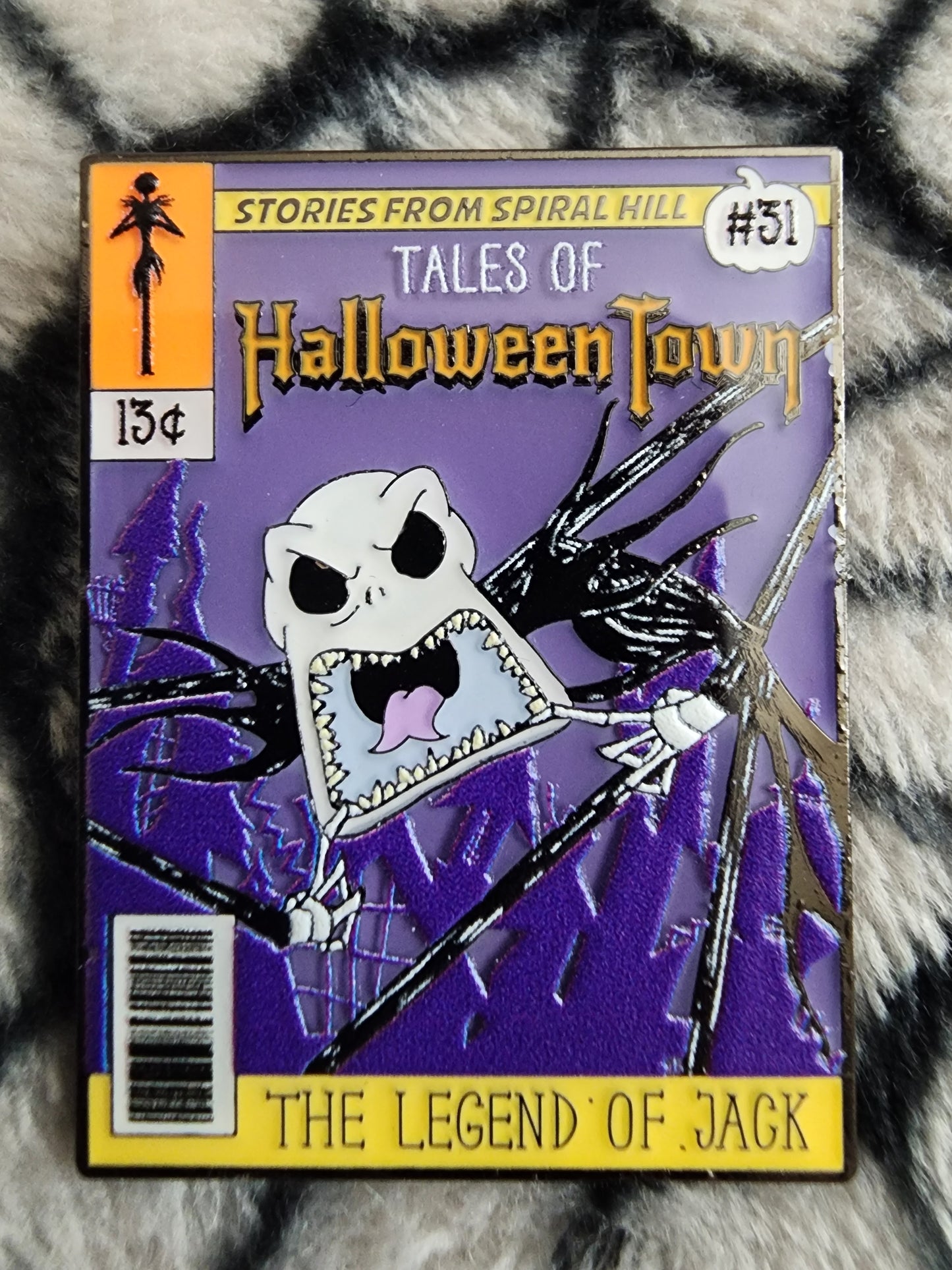 Loungefly Disney Nightmare Before Christmas Comic Book Mystery Pins