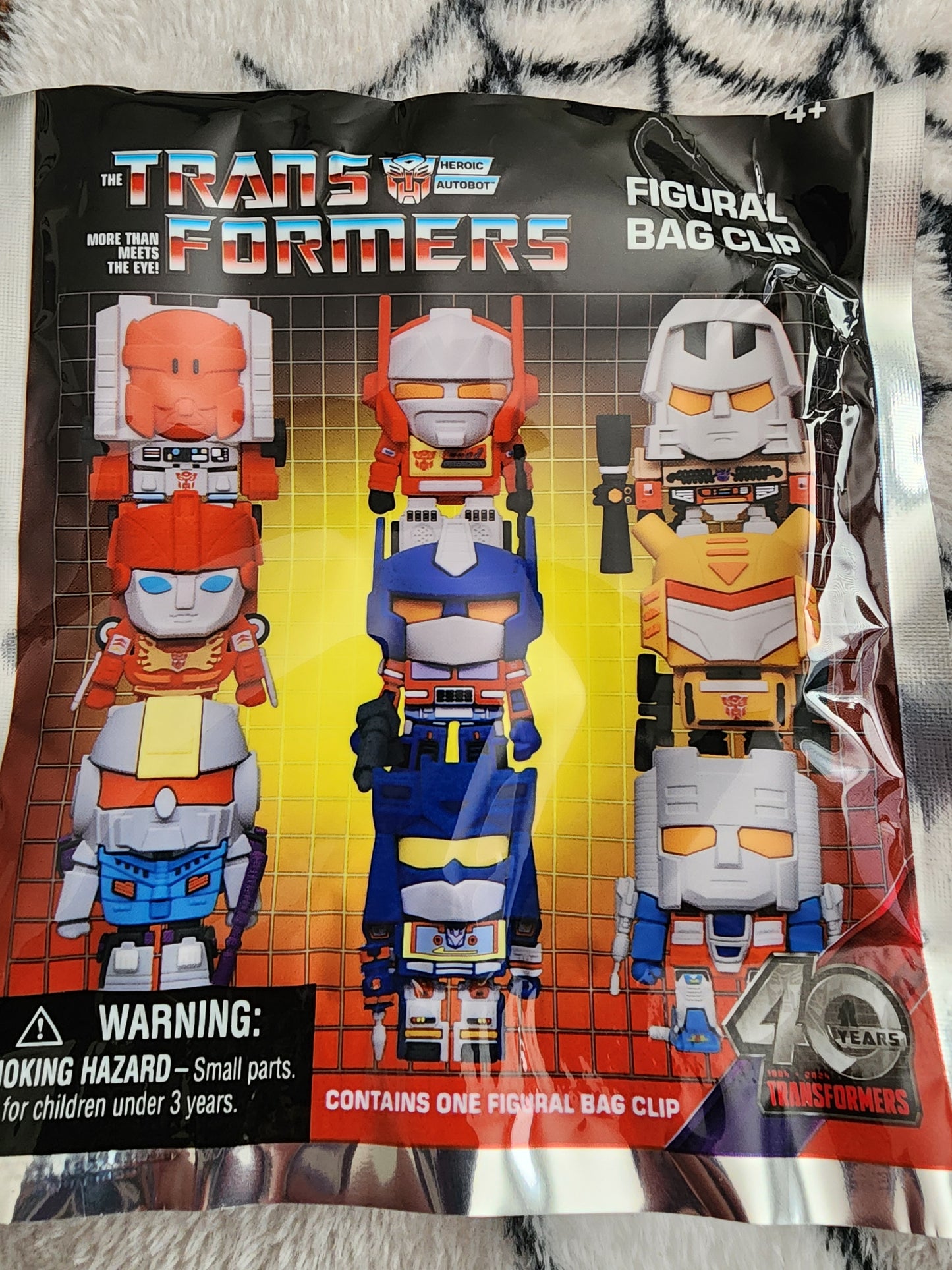 Transformers 40 Years Mystery Bag Clips