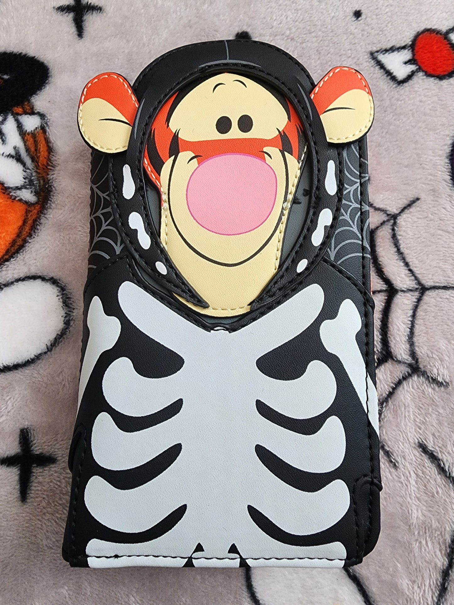 Loungefly Disney Winnie the Pooh and Friends Tigger as a Skelton Wallet