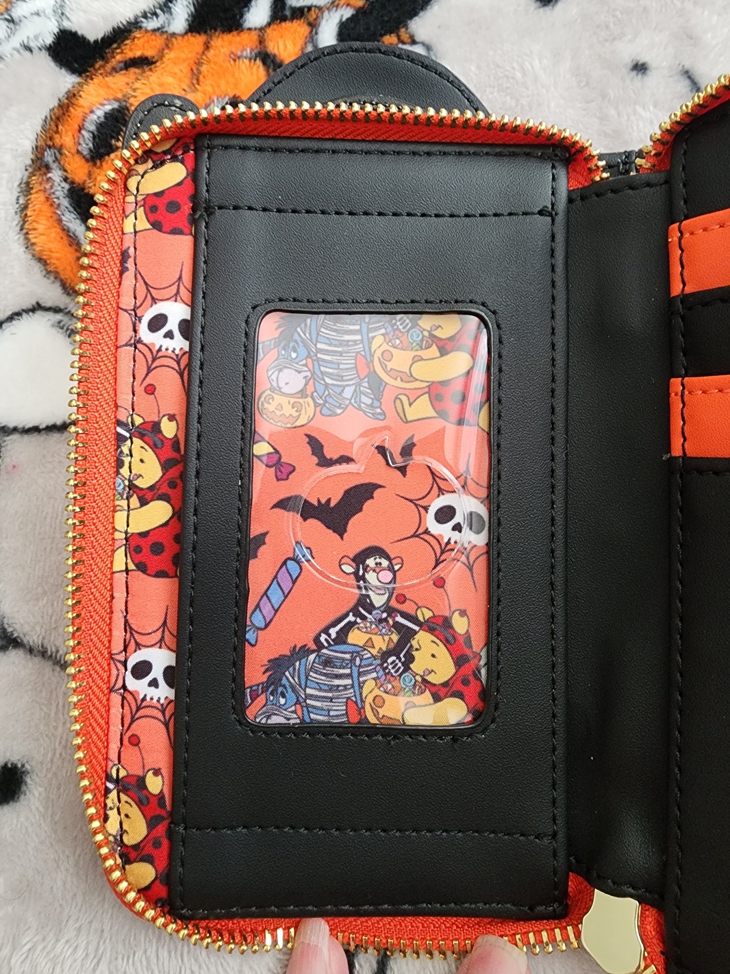 Loungefly Disney Winnie the Pooh and Friends Tigger as a Skelton Wallet