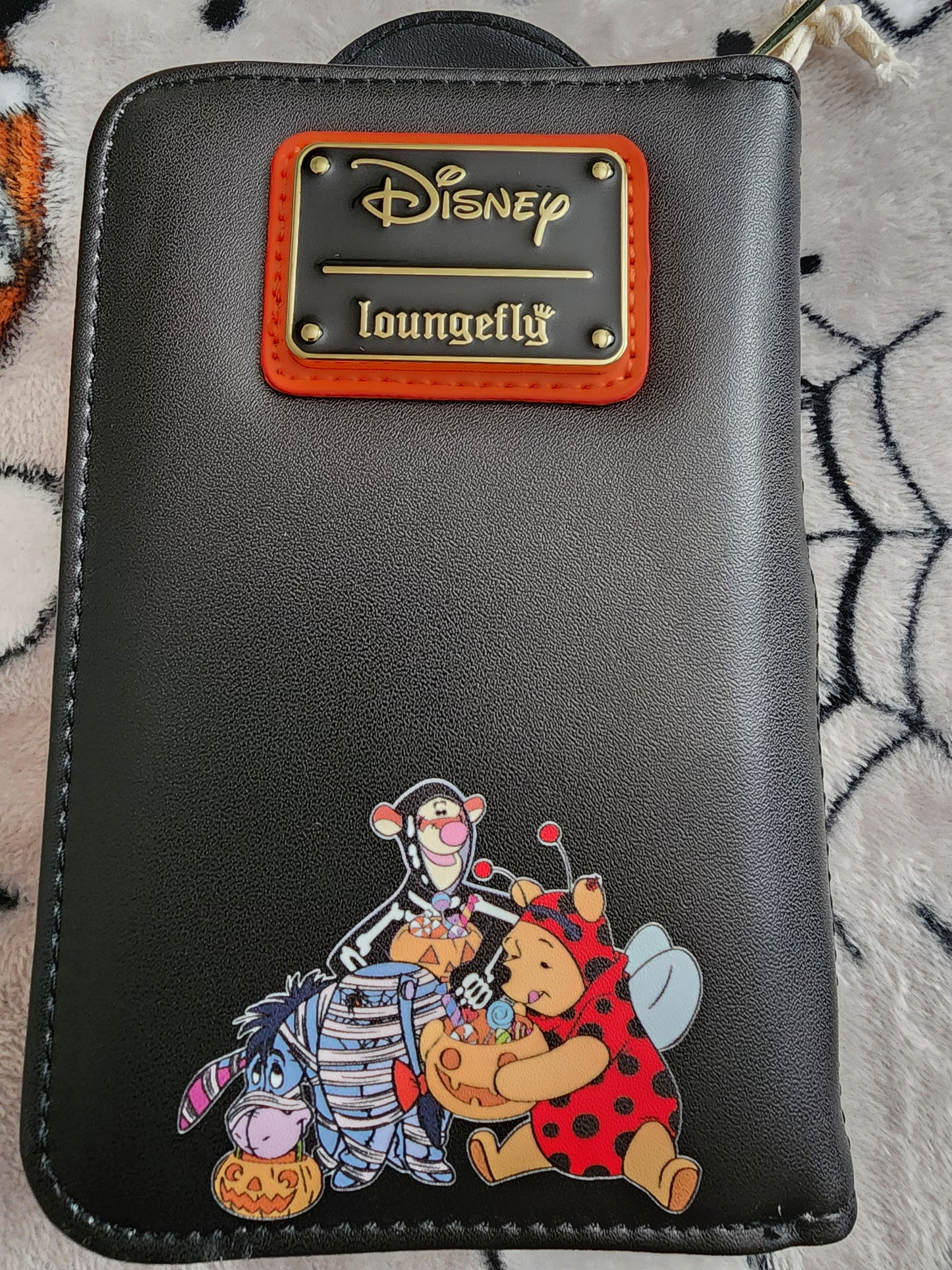 Loungefly Disney Winnie the Pooh and Friends Tigger as a Skelton Wallet