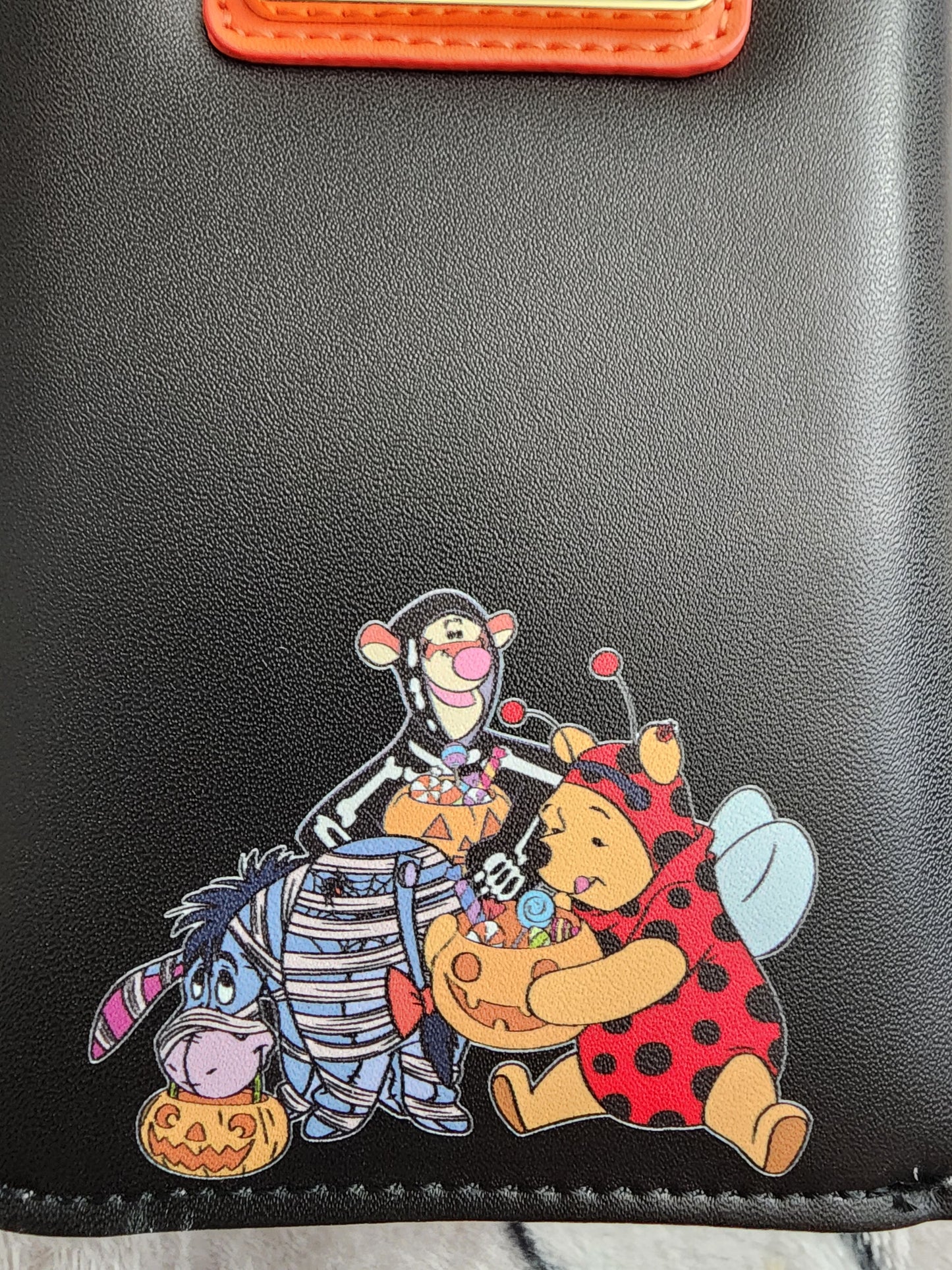 Loungefly Disney Winnie the Pooh and Friends Tigger as a Skelton Wallet