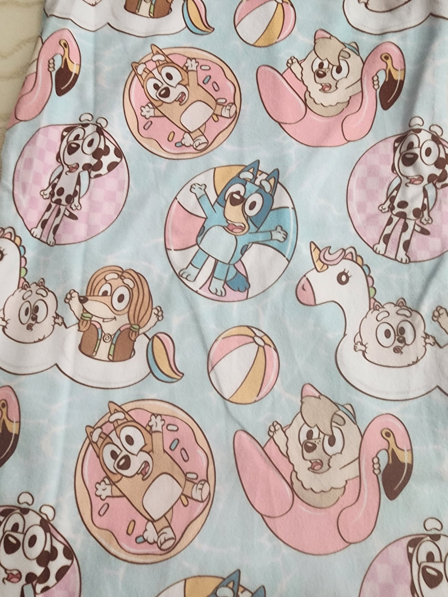 CP Bluey, Bingo, and Friends Pool Time Fun Leggings