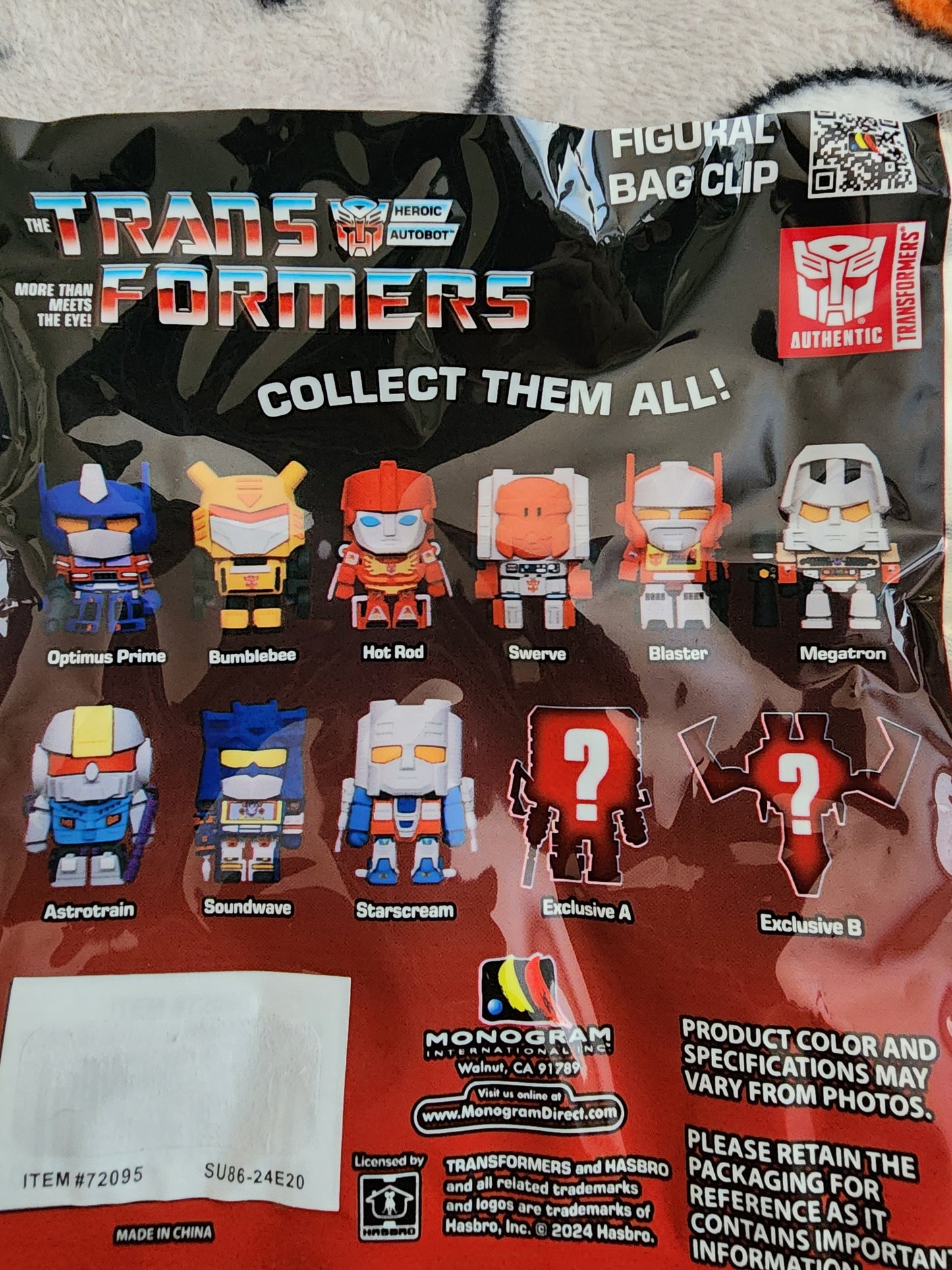 Transformers 40 Year Anniversary Mystery Bag Clips