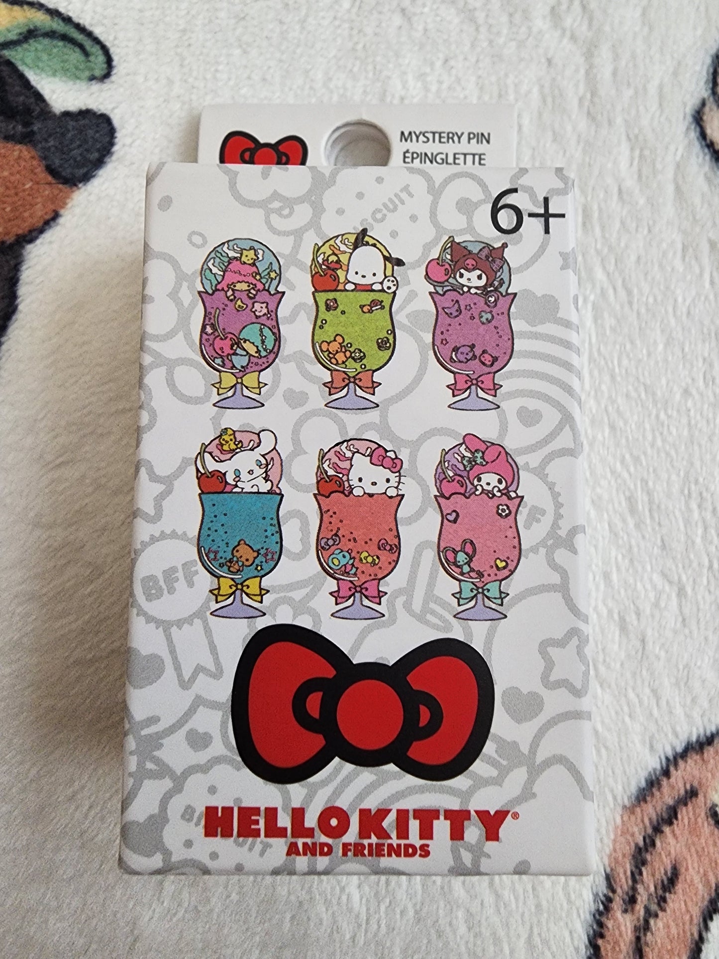 Loungefly Hello Kitty and Friends Fruit Drink Mystery Pins