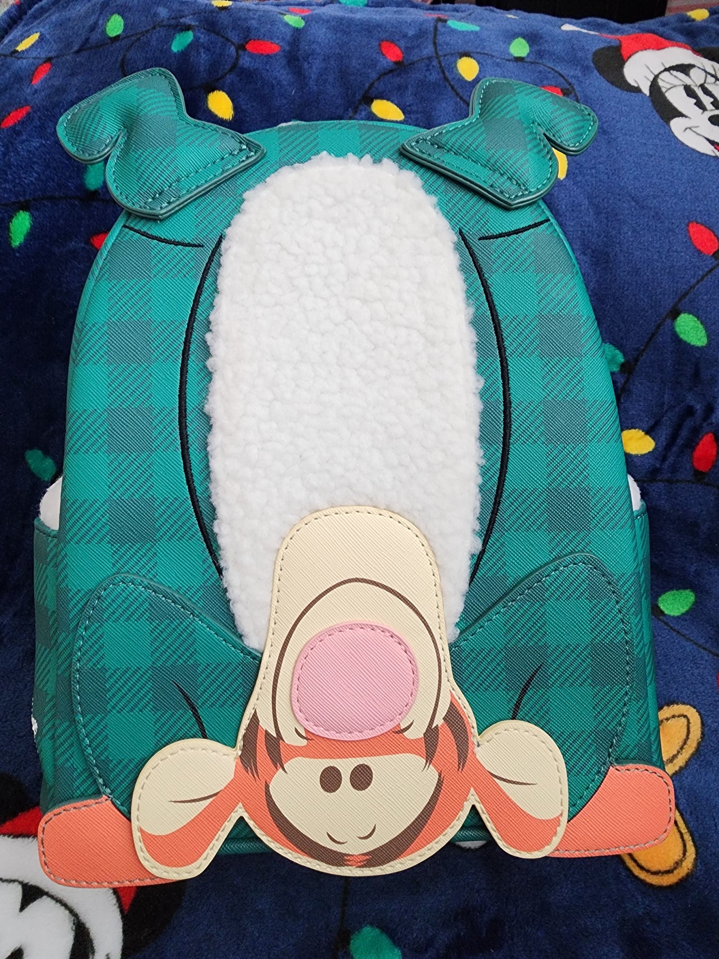 Loungefly Disney Winnie the Pooh Tigger Flannel PJ's Backpack