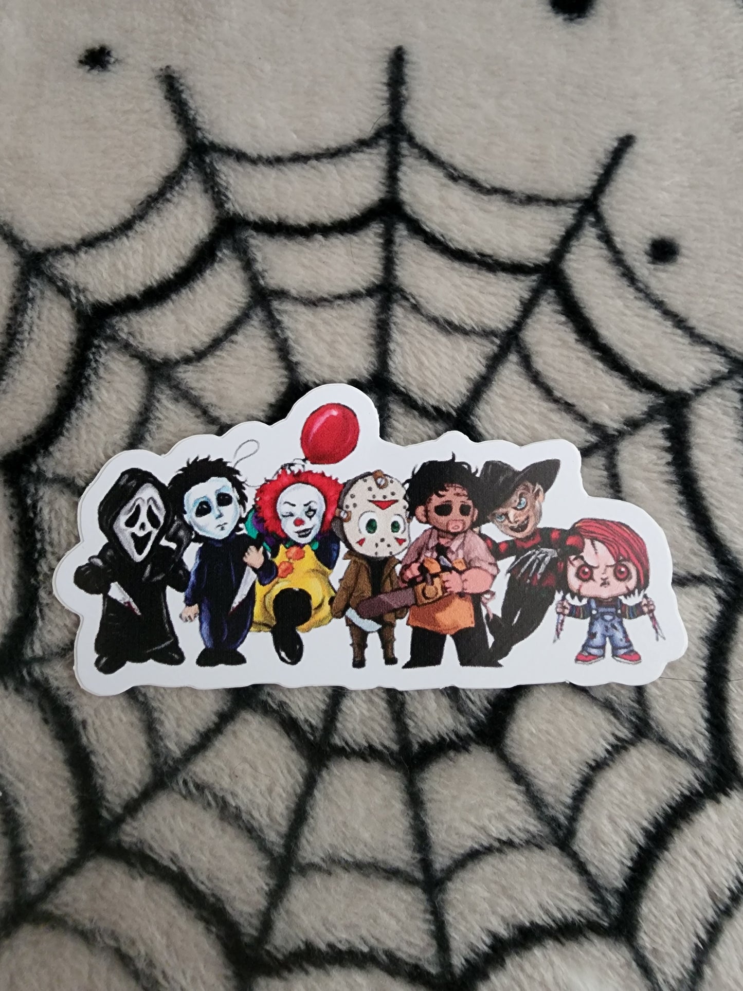 Horror Movies Icon Character Sticker
