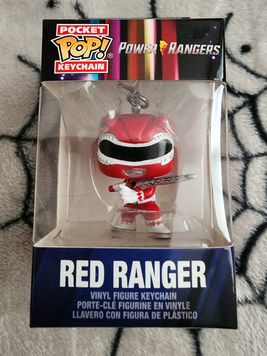 Funko Pop Power Rangers 30th Anniversary Keychain