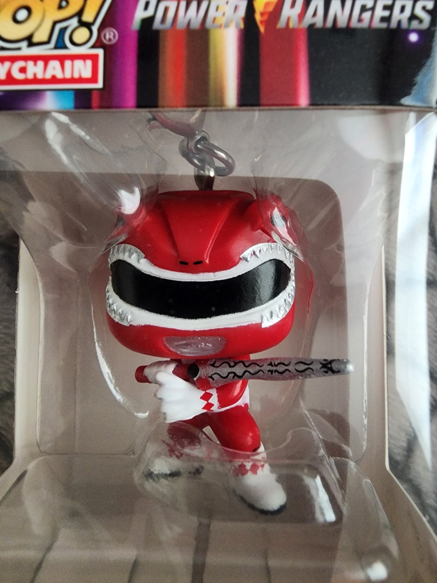 Funko Pop Power Rangers 30th Anniversary Keychain