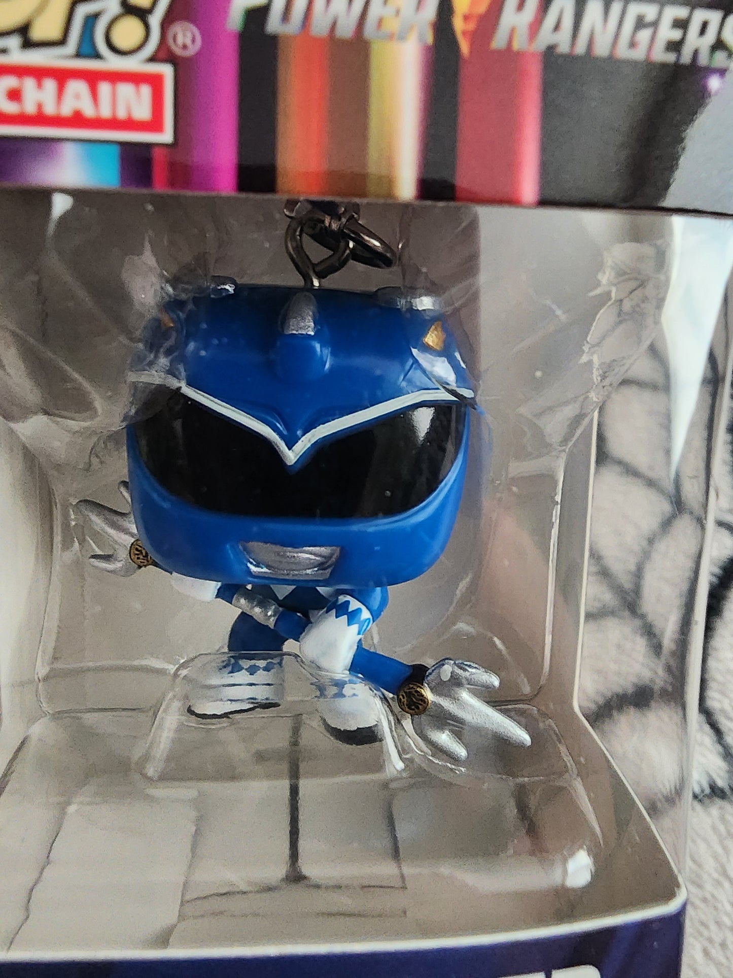 Funko Pop Power Rangers 30th Anniversary Keychain