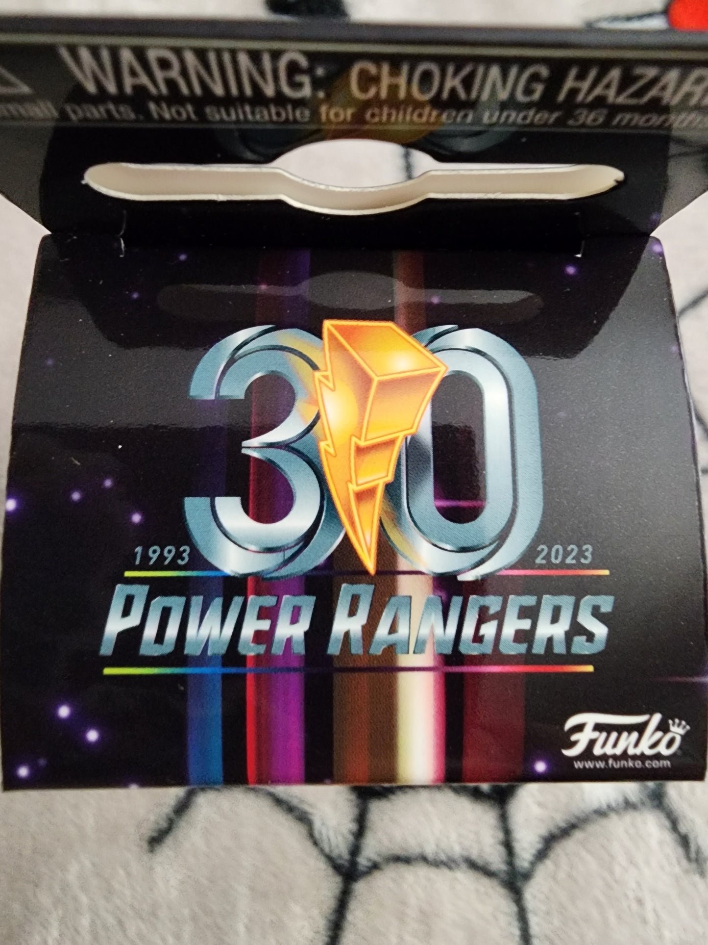 Funko Pop Power Rangers 30th Anniversary Keychain