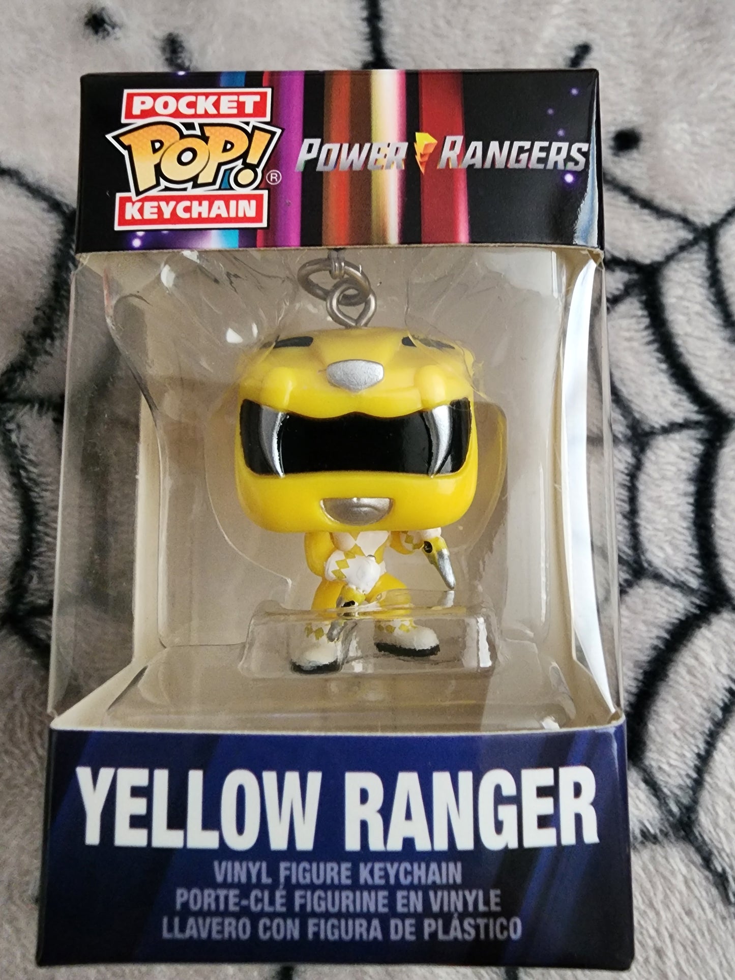 Funko Pop Power Rangers 30th Anniversary Keychain