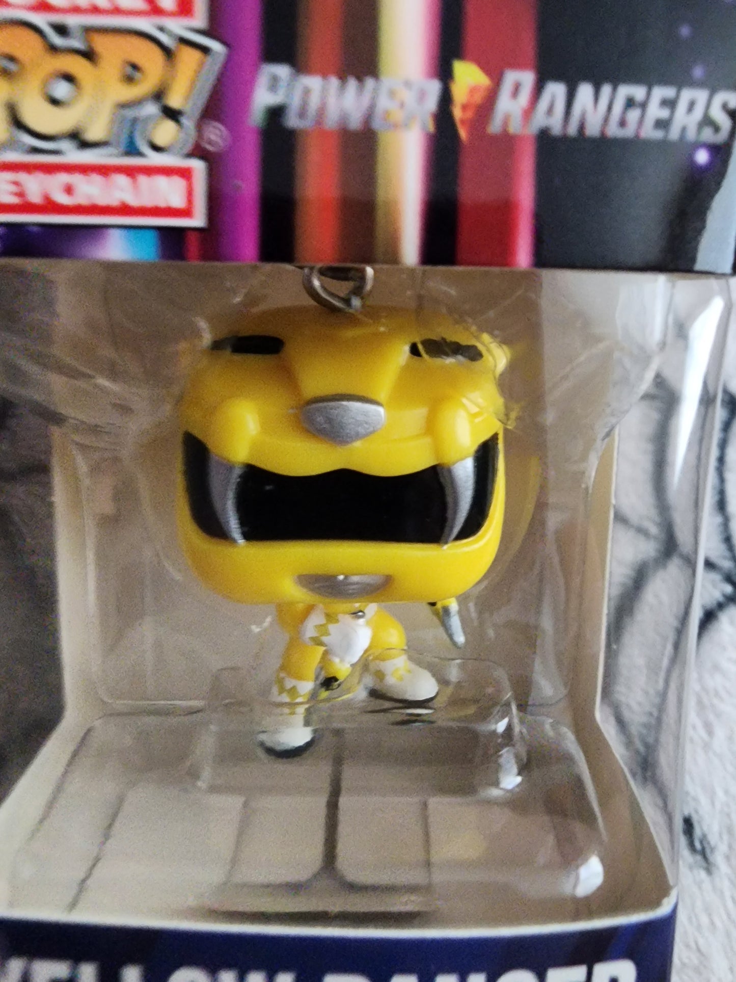 Funko Pop Power Rangers 30th Anniversary Keychain