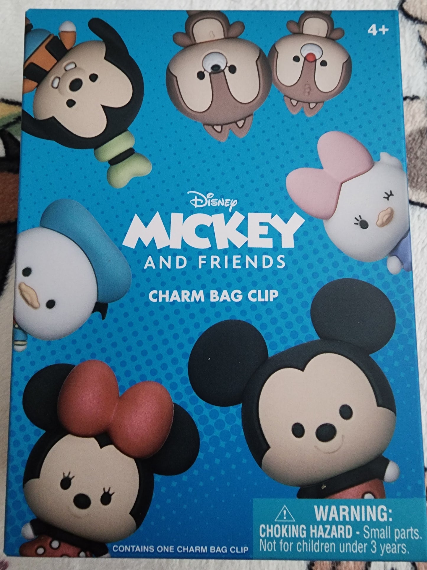 Disney Chibi Mickey and Friends Mystery Charm Bag Clips/Bracelets