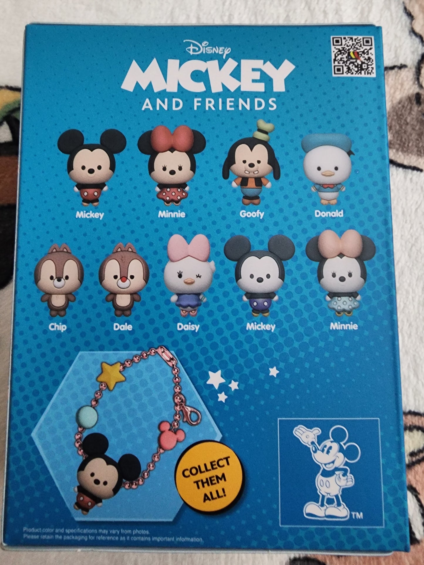 Disney Chibi Mickey and Friends Mystery Charm Bag Clips/Bracelets