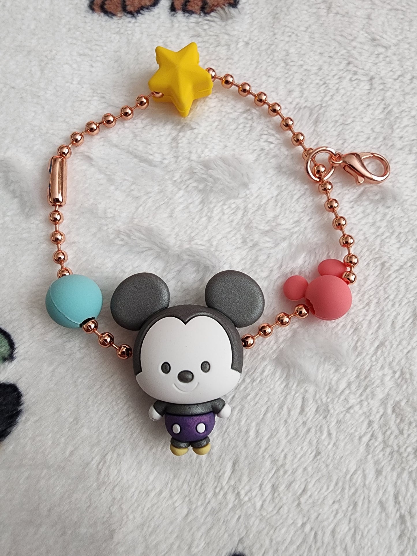 Disney Chibi Mickey and Friends Mystery Charm Bag Clips/Bracelets