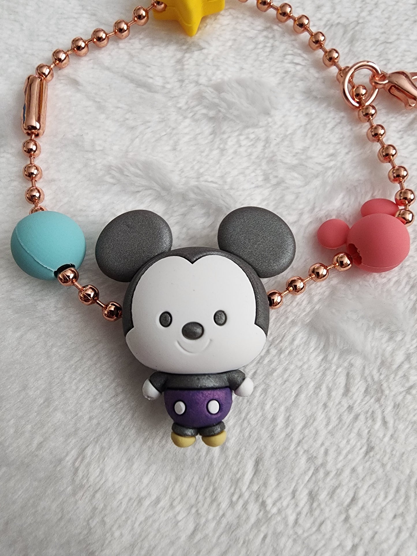 Disney Chibi Mickey and Friends Mystery Charm Bag Clips/Bracelets