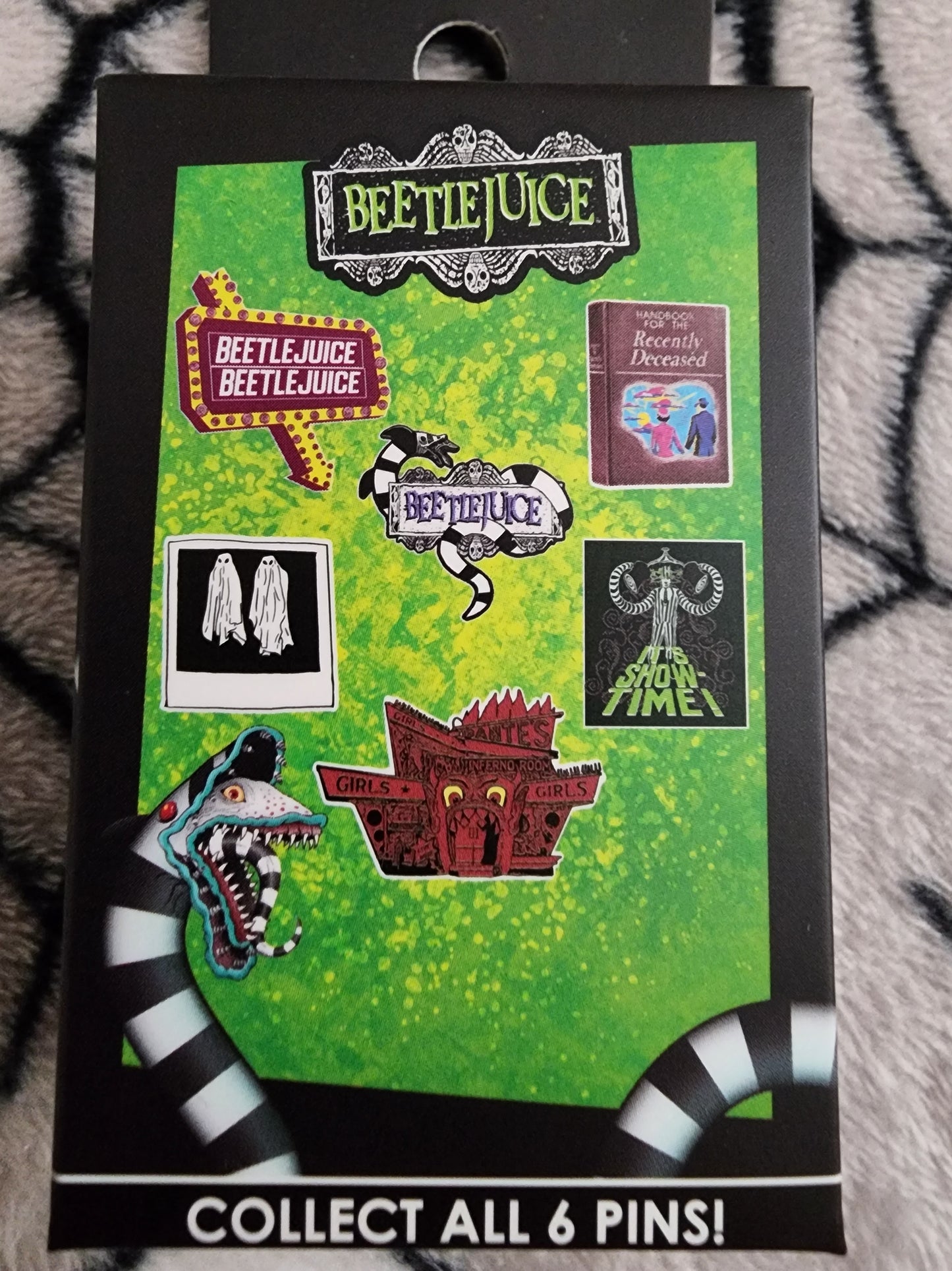 Loungefly Beetlejuice Movie Mystery Pins