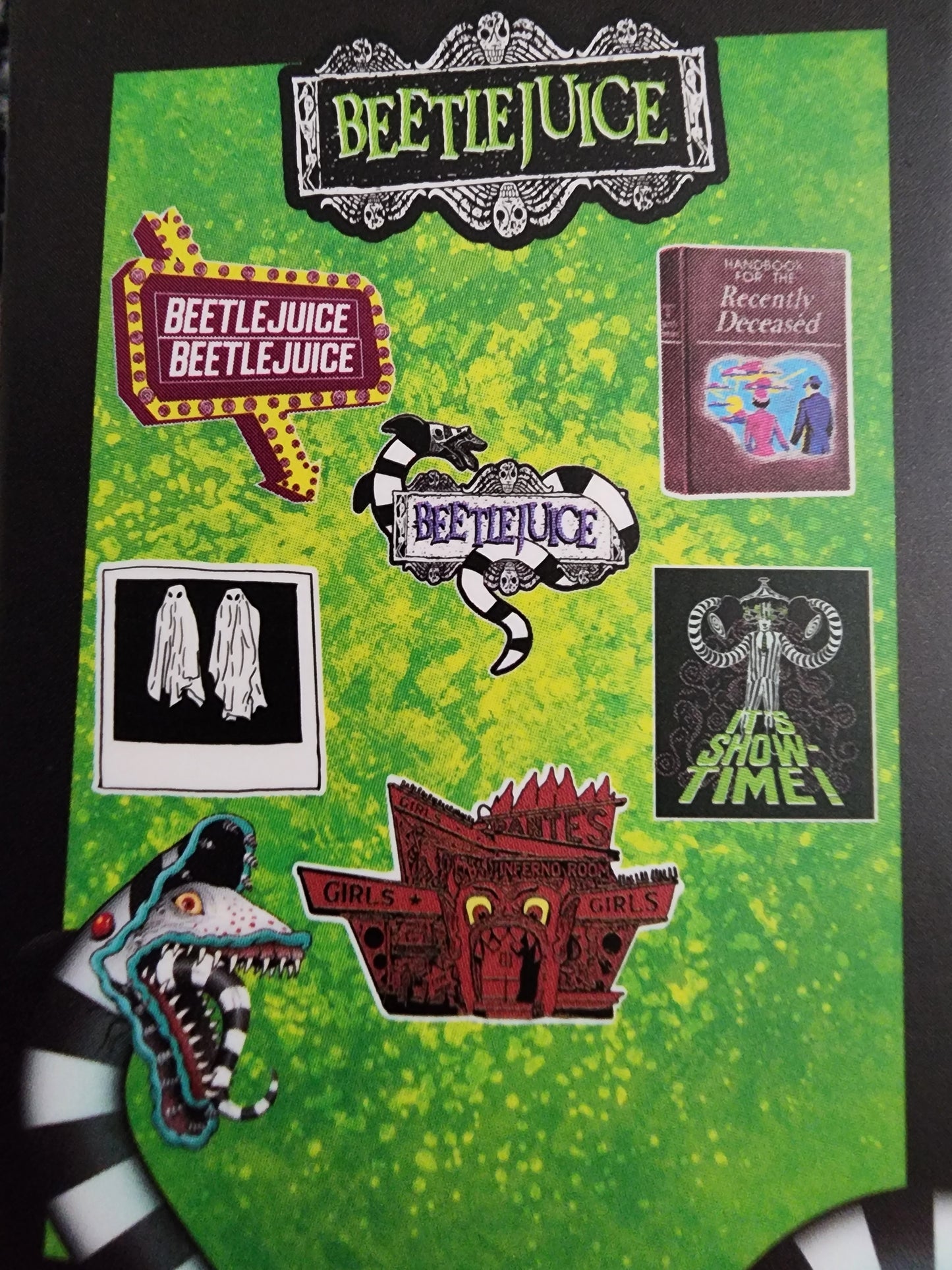 Loungefly Beetlejuice Movie Mystery Pins