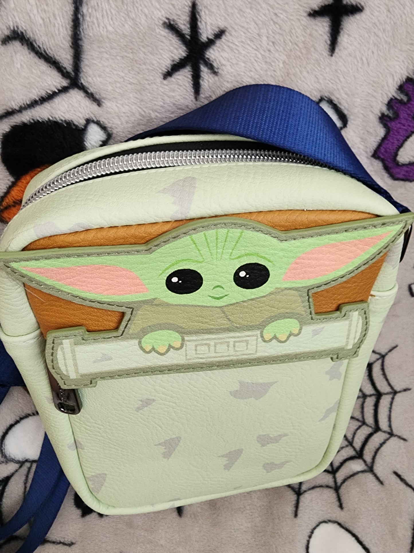 Buckle Down Star Wars Baby Yoda Crossbody Bag