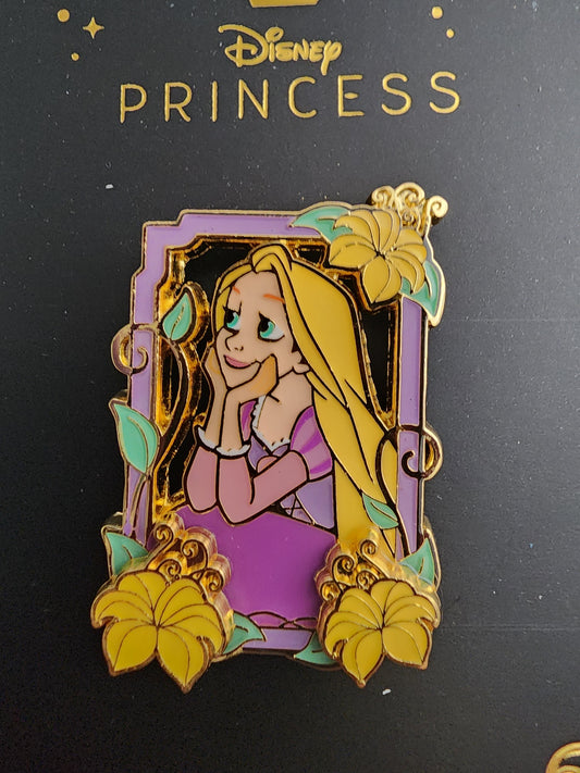 Loungefly Disney Rapunzel Flower Frame Pin