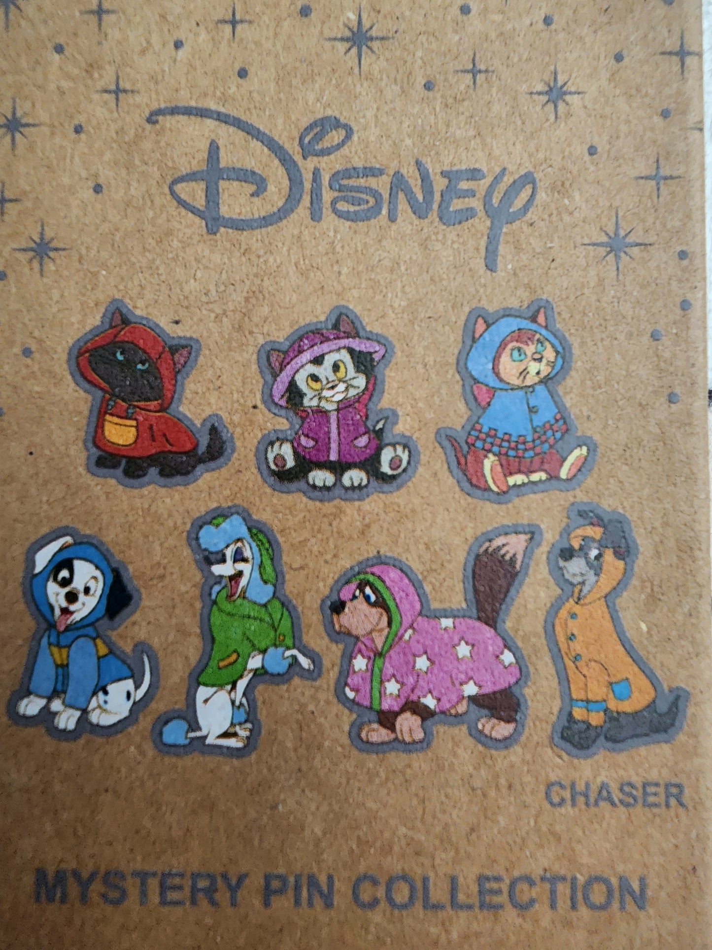 Disney Animals Raincoat Mystery Pins