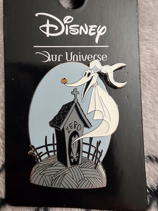 Our Universe Disney Nightmare Before Christmas Zero Graveyard Pin