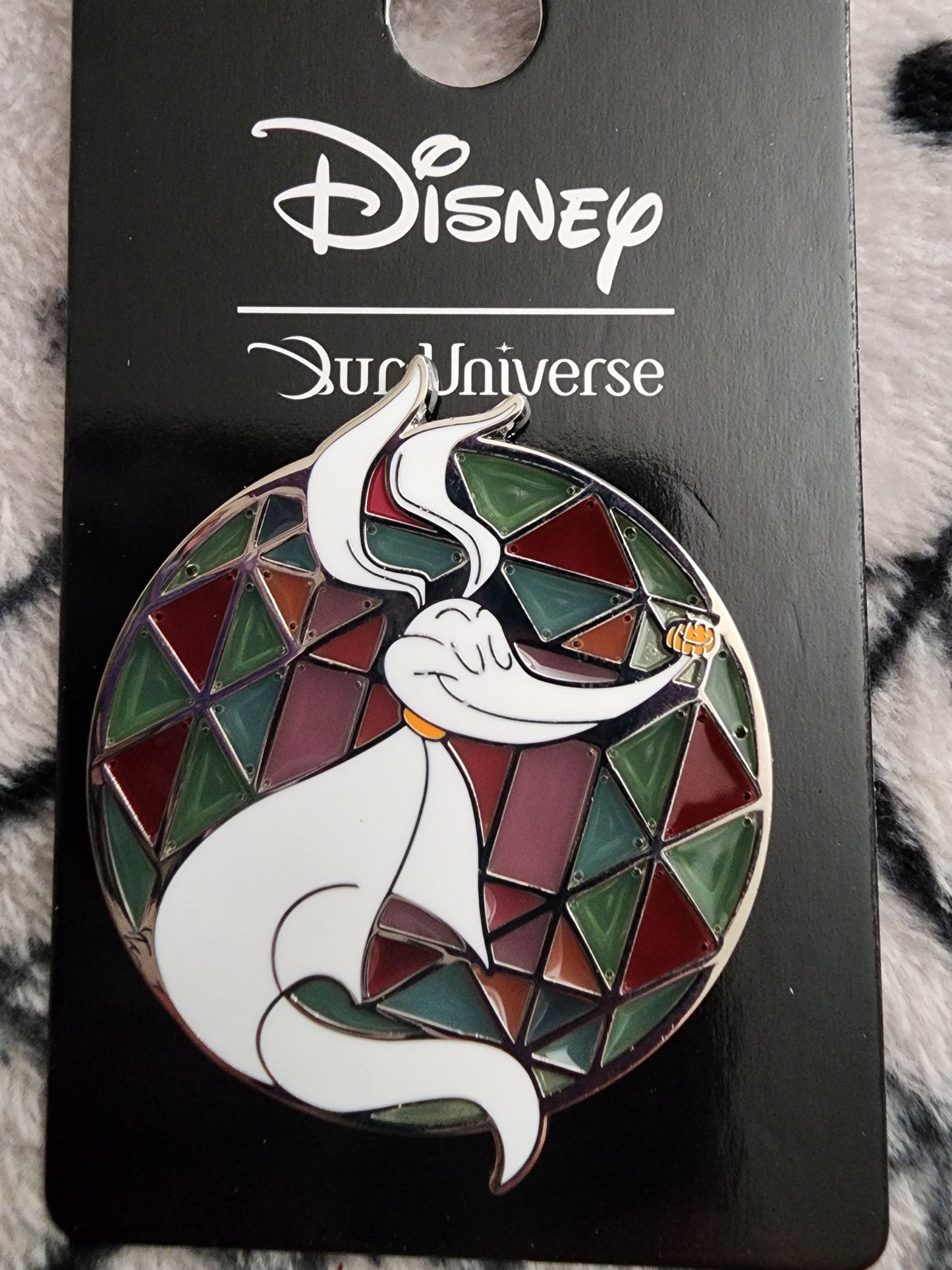 Our Universe Disney Nightmare Before Christmas Zero Stained Glass Pin