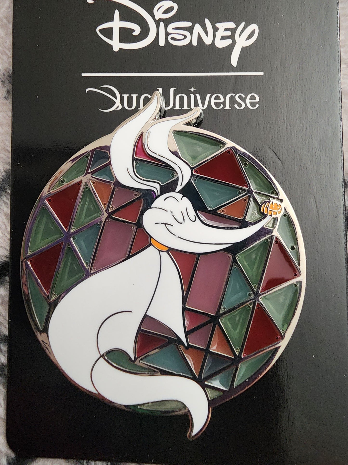 Our Universe Disney Nightmare Before Christmas Zero Stained Glass Pin