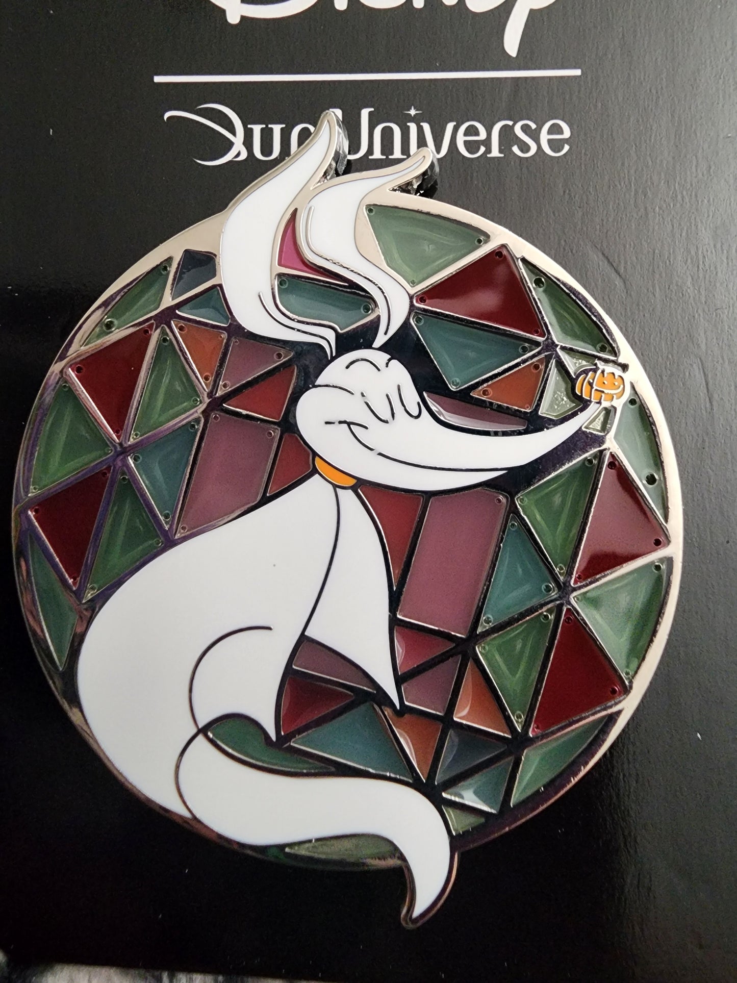 Our Universe Disney Nightmare Before Christmas Zero Stained Glass Pin