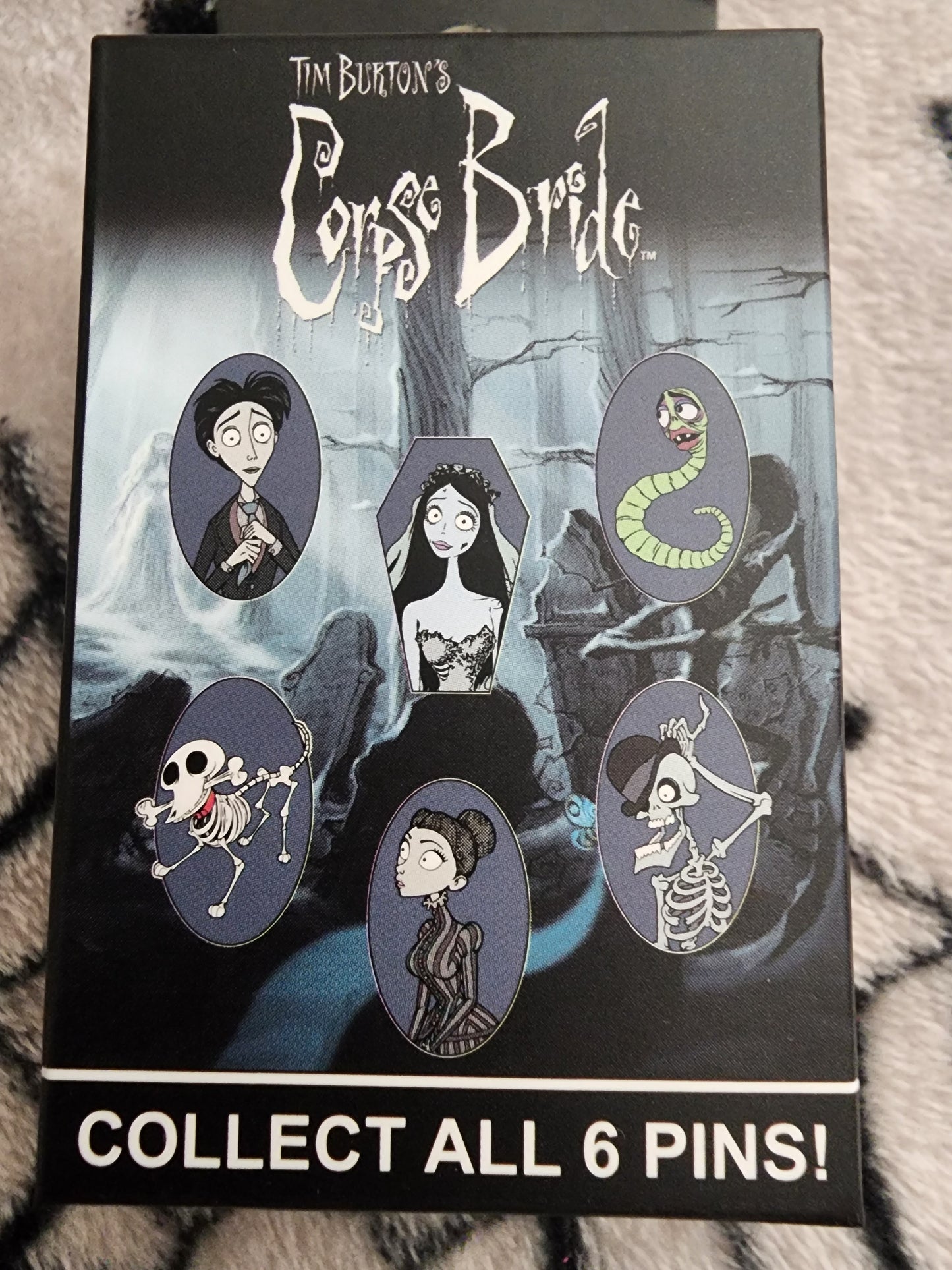 Loungefly Tim Burton's Corpse Bride Mystery Pins