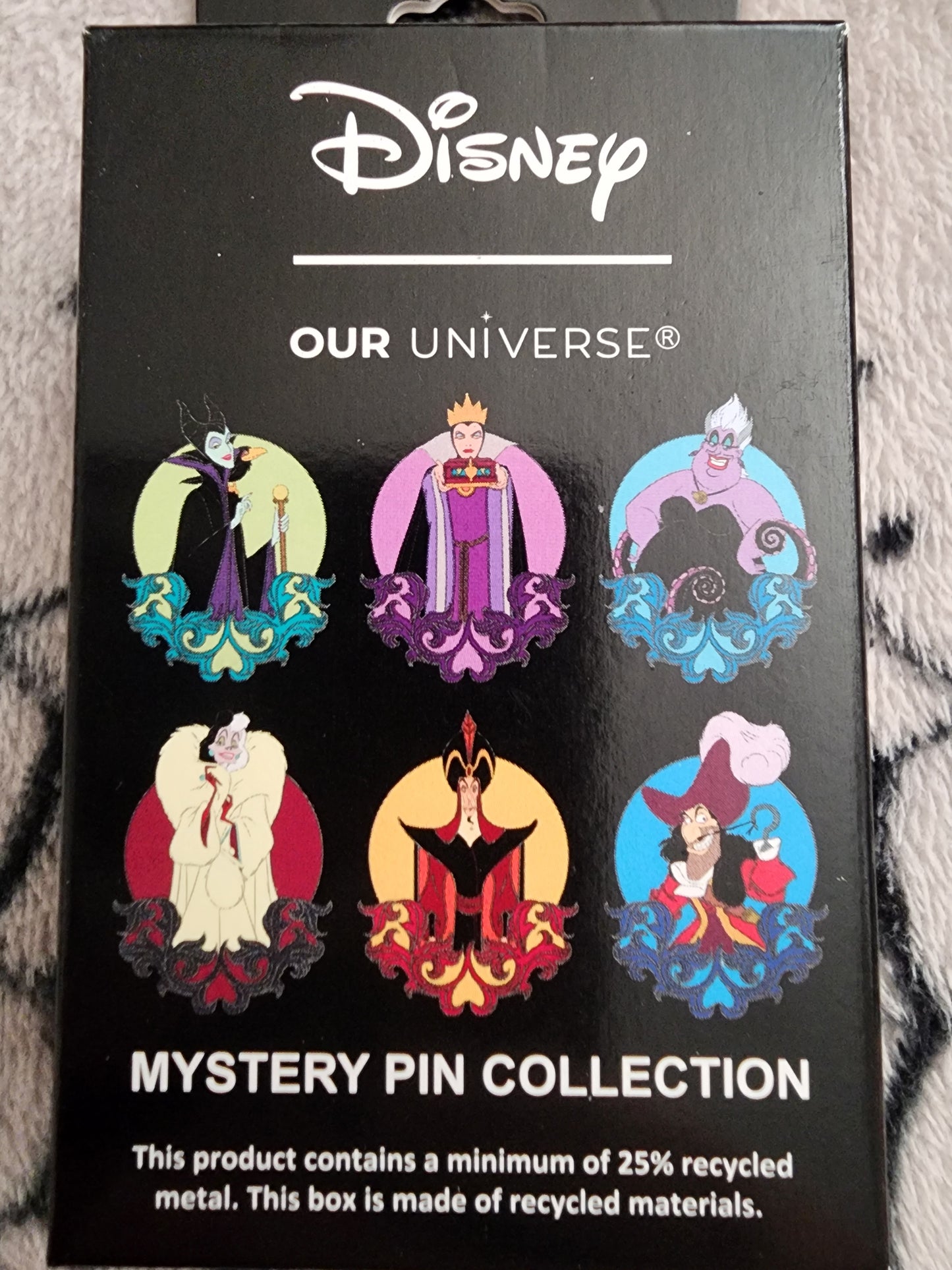 Our Universe Disney Villains Mystery Pins