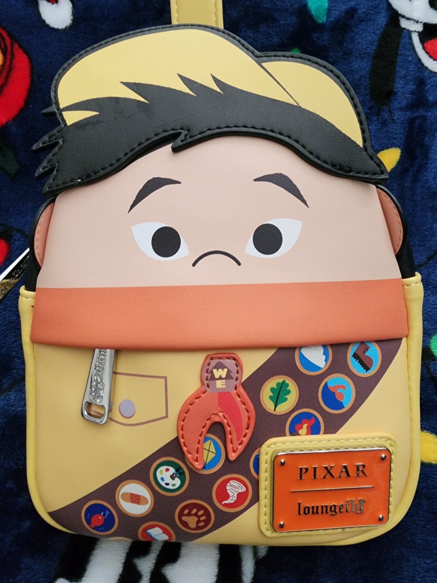 Loungefly Disney Pixar Up Russell Mini Wristlet Bag