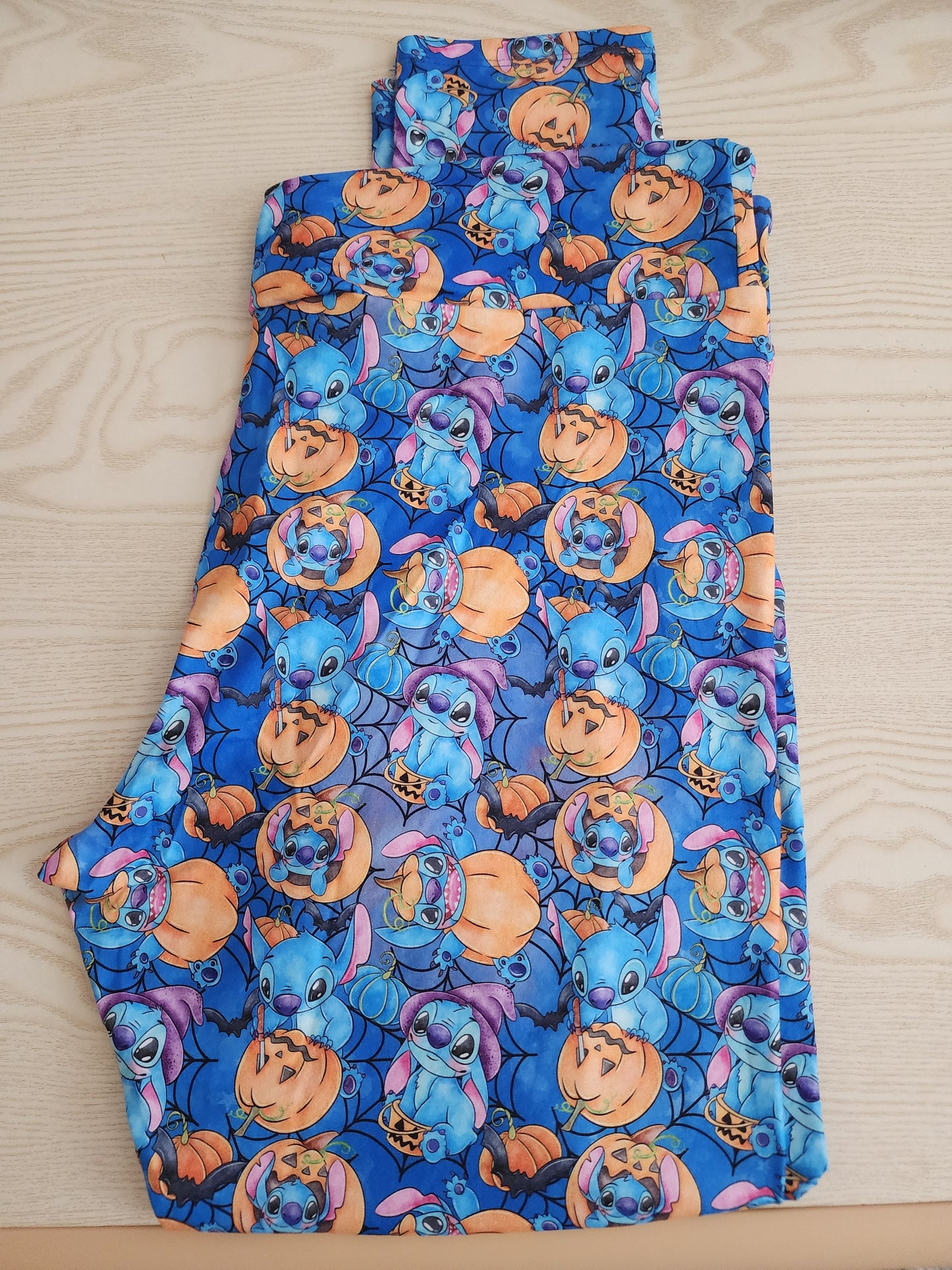 CP Disney Stitch Pumpkin Halloween Leggings